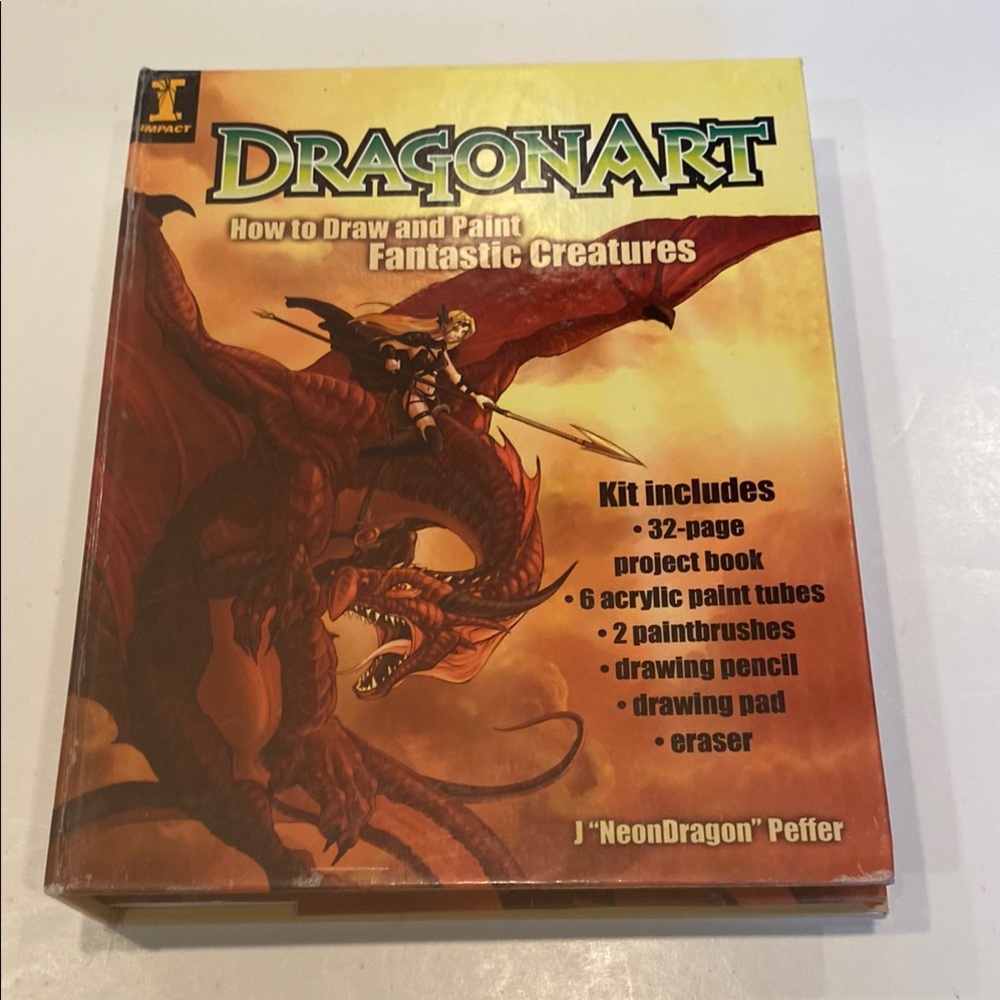 NWT & Vintage 2005 Dragon Art Kit